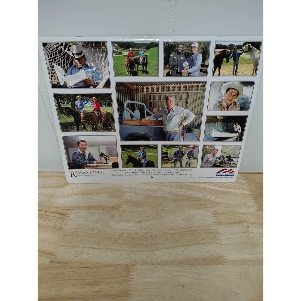 REAGAN RANCH  2018 12-MONTH CALENDAR  YOUNG AMERICA's FOUNDATION Farming Horses